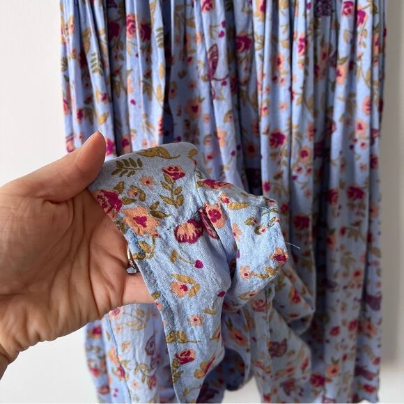 Free people intimately rule the world romper ditzy floral print women’s size S - Picture 5 of 7